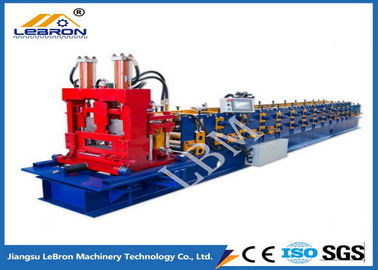 75mm Roller Shaft C Z Purlin Roll Forming Machine , C Shape Purlin Making Machine