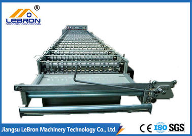 Hydraulic Cut Glazed Tile Roll Forming Machine Full Automatic Servo Guiding Device