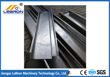 380V / 50Hz Door Frame Roll Forming Machine , Hydraulic Cut Steel Door Frame Machinery