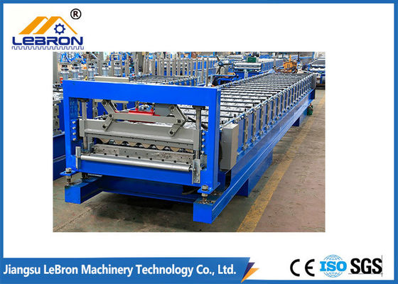 0.3mm to 0.8mm PPGI GI Corrugated Sheet Roll Forming Machine Siemens PLC Control