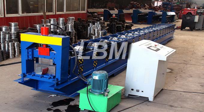 PLC tự động sản xuất tại Trung Quốc kim loại Gutter cuộn máy 2018 loại mới CNC điều khiển cuộn máy ép
